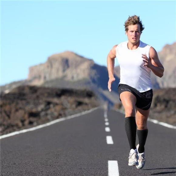 Double Couple 8 Pairs Compression Socks Men Women Knee High Compression Stocking - Picture 6 of 7